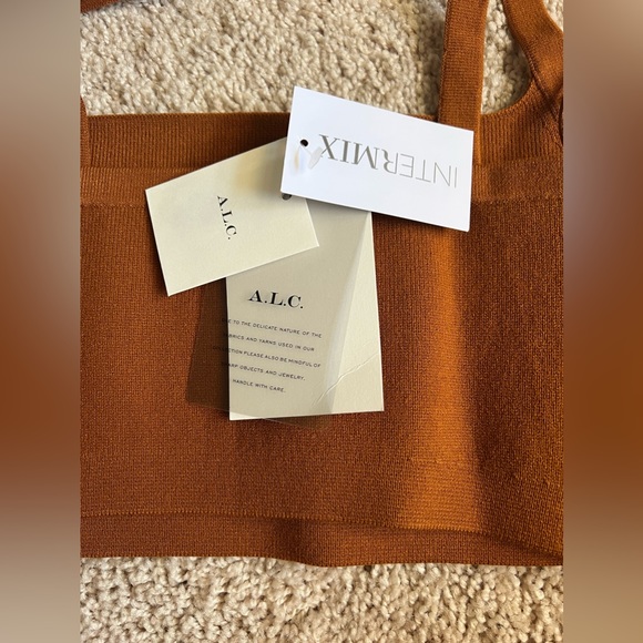 A.L.C crop top US medium Winnie Bra _ SUMAC - Picture 4 of 7